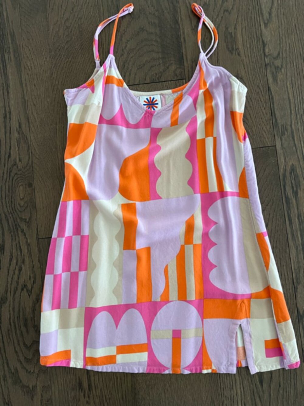 NWOT RVCA Jesse Brown Cami Dress - M